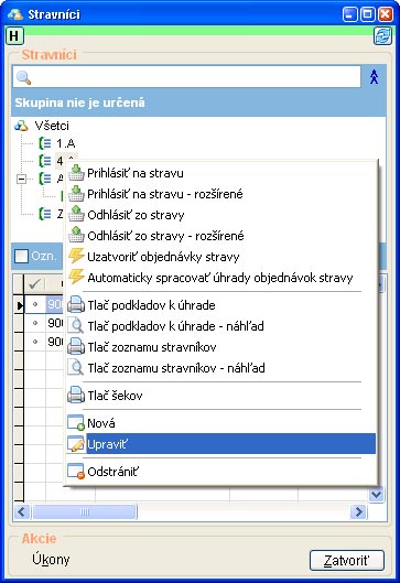Stravníci - úprava názvu skupiny Stravnici_uprava_nazvu_skupiny