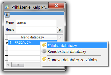 Prihlasenie_zaloha_databazy