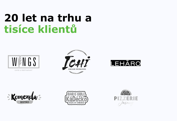 Loga provozů, které používají iKelp Pokladna