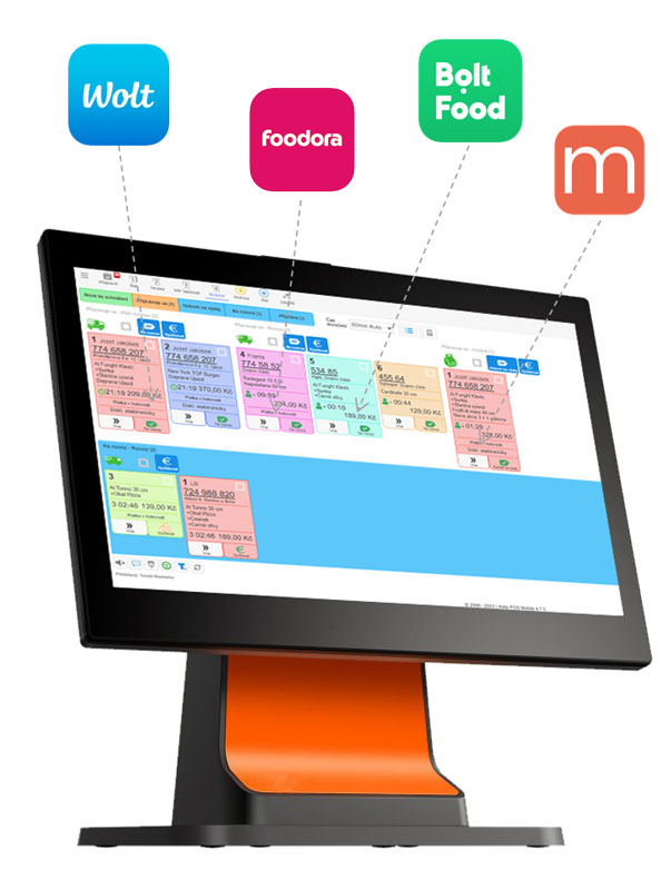 iKelp POS Mobile napojen&iacute; na obl&iacute;ben&eacute; port&aacute;ly